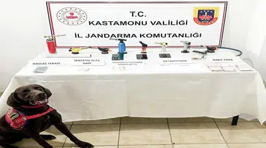 Kastamonu'da uyuşturucu operasyonu