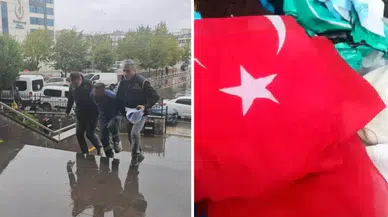 Çerkezköy'de bayrak görüntülerinde yeni gelişme