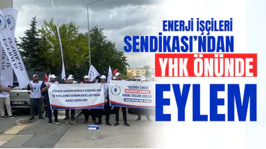 Enerji İşçileri Sendikası Basın Açıklaması