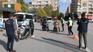 Elazığ'da Motosiklet Denetimlerinde 1 Milyon TL'yi Aşkın Ceza