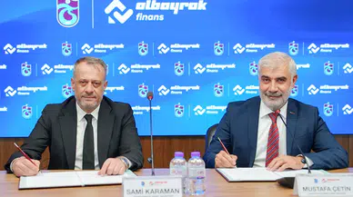 Trabzonspor ile Albayrak Finans Arasında Sponsorluk Anlaşması İmzalandı