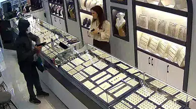 Tekirdağ Kapaklı'da Kuyumcuda Silahlı Soygun Girişimi