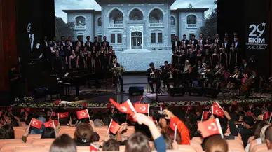Malatya İnönü Üniversitesinde Cumhuriyetin Şarkıları Konseri