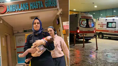 İnegöl'de Kanepeden Düşen 2 Aylık Bebek Yaşam Mücadelesi Veriyor