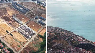 Tekirdağ gökyüzünde süzülen binlerce leylek kartpostallık manzaralar oluşturdu