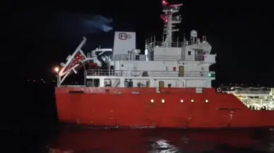 Çanakkale Boğazı'nda tanker arızası: Römorkörler devreye girdi