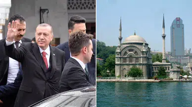 Cumhurbaşkanı Erdoğan Cuma Namazını Beşiktaş'ta Kıldı