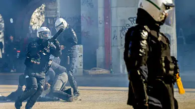 Brüksel'deki Öğrenci Gösterilerinde Polis Şiddeti İddialarına 26 Şikayet