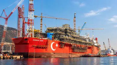 Türkiye'nin İlk Yüzer Üretim Platformu Osman Gazi Göreve Hazır