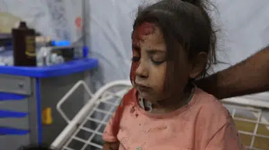 İsrail Gazze'de Okulu Hedef Aldı: 3 Sivil Yaralandı