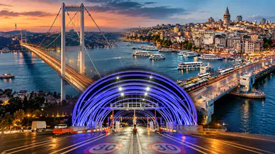 İstanbul'da Yarın Kritik Kapatma: Köprü ve Tüneller Araç Trafiğine Kapatılacak