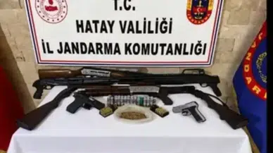 Hatay'da kuru sıkı tabancaları gerçek silaha dönüştürüp sattığı iddia edilen şüpheli yakalandı