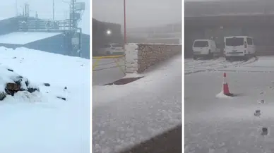 Bulgaristan'ın Yüksek Kesimlerinde İlk Kar Yağışı Etkili Oldu