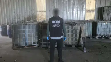 İzmir Aliağa'da Kaçak Akaryakıt Operasyonu: 10,1 Ton Ele Geçirildi