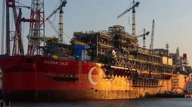 Osman Gazi Yüzer Doğal Gaz Tesisi Karadeniz'de Görevine Başlıyor