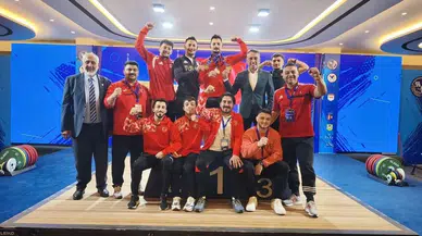 Milli Halterciler Durres'te Madalyaları Topladı