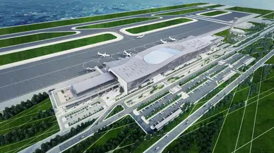 Trabzon Yeni Havalimanı Projesi'nde Şantiye Kurulumu Başladı