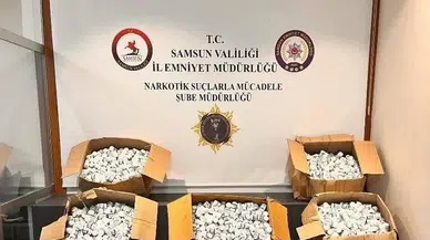 Samsun'da Büyük Uyuşturucu Operasyonu: 273 Bin Hap Ele Geçirildi
