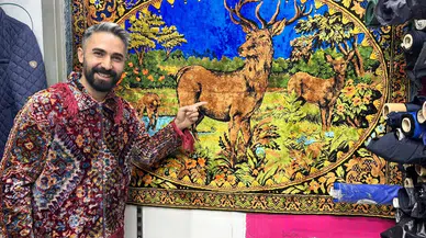 Ankara'da Duvar Halıları ve Eski Perdeler Modaya Yön Veriyor