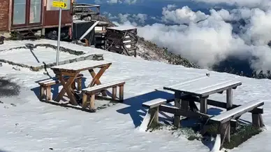 Karadeniz'e erken kış geldi