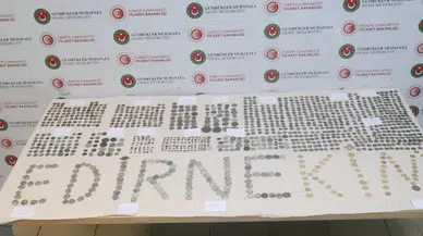 Edirne'de Yurt Dışına Kaçırılmak İstenen 7 Bin 160 Tarihi Eser Yakalandı