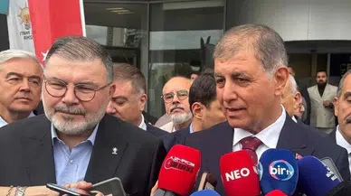 İzmir Büyükşehir Belediye Başkanı Cemil Tugay'dan AK Parti İzmir İl Başkanlığına Ziyaret