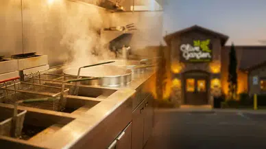 Restoran şefi kendini kızgın yağın içine attı