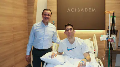 Beşiktaşlı genç basketbolcu Ata Özbek'in ameliyat oldu