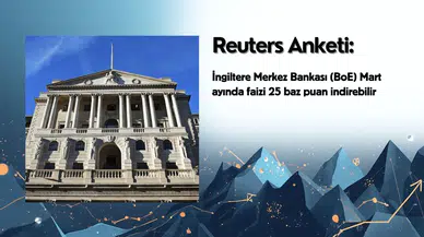 İngiltere Merkez Bankası Mart ayında faiz indirimine gidebilir