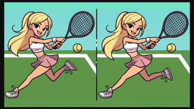 Yüksek IQ'ya Sahip Olanlar, İki Tenisçi Kız Arasındaki Farkları Bulabiliyor