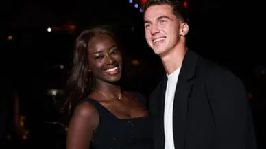 Ünlü milli futbolcu Bertuğ Yıldırım, Portekizli model Oriana Correia Gomes ile evlendi