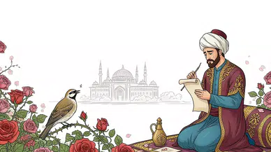 Türk hükümdarlarının sarayları şiir sanatının gelişiminde nasıl bir rol oynadı?