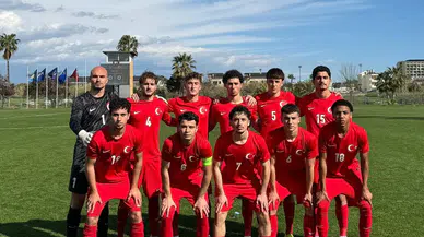 Türkiye U18 Futbol Takımı, Kosova'ya mağlup oldu