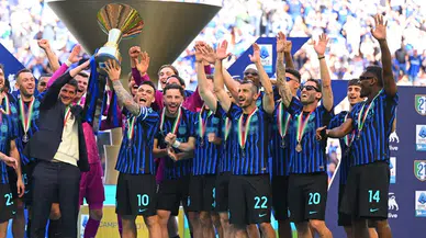 İtalya Serie A'da Inter, Hakan Çalhanoğlu ile şampiyonluğa ulaşmayı başardı