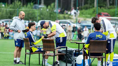 Fenerbahçeli futbolcular laktat testinden geçti