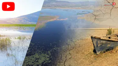 Kuraklık tehdit altındaki Marmara Gölü, yağışlarla yeniden canlanıyor