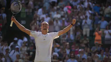 Alexander Zverev ile Arthur Fery, Wimbledon'da yarı final biletini aldı