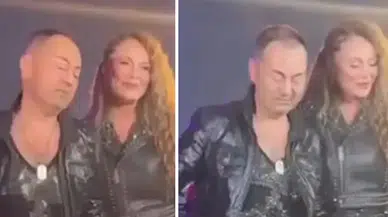 Serdar Ortaç ayağa kalkmakta zorlandı