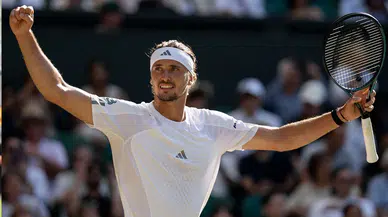Alexander Zverev Wimbledon'da finale yükseldi