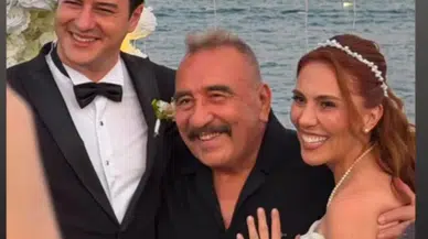 Ümit Besen'in kızı Ezgi Besen dünya evine girdi! Görkemli düğünden kareler paylaşıldı