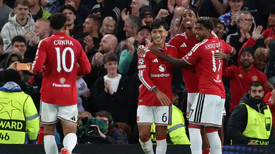 Manchester United, Şampiyonlar Ligi'nde Sabah'ı 4-0 mağlup etti