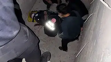 Siirt’te asansör boşluğuna düşen şahıs ağır yaralandı!