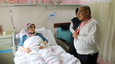 Amasya'da 38 yaşındaki kadının karnından 8,5 kilogramlık kitle çıkarıldı!