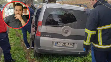 Kırklareli'nde otomobil yola savruldu: Sürücü öldü, babası yaralandı