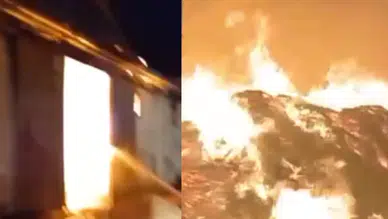 Isparta'da kereste fabrikası yandı!