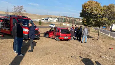 Çankırı'da iki araç çarpıştı: 1 ölü, 4 yaralı