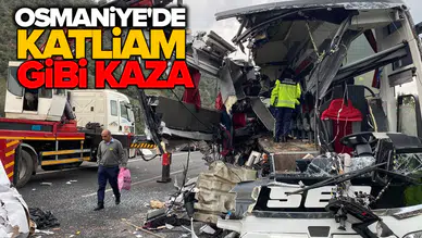 Yolcu otobüsü, tıra çarptı: 6 ölü, 11 yaralı!