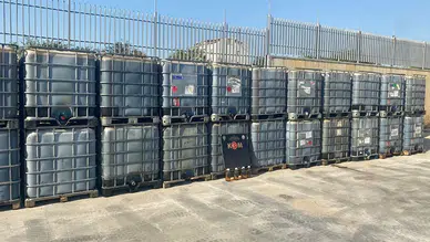 Afyonkarahisar'da 20 ton kaçak akaryakıt baskını