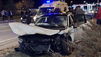 Erzurum'da trafik kazası