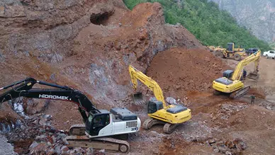 Hakkari'de maden ocağı faaliyeti durduruldu